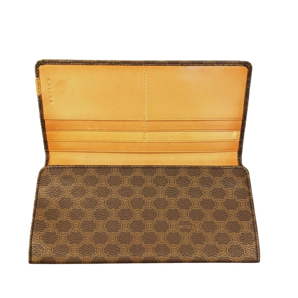Celine CELINE Long Wallet Macadam Leather - Gem